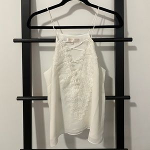 Cute floral lacy top